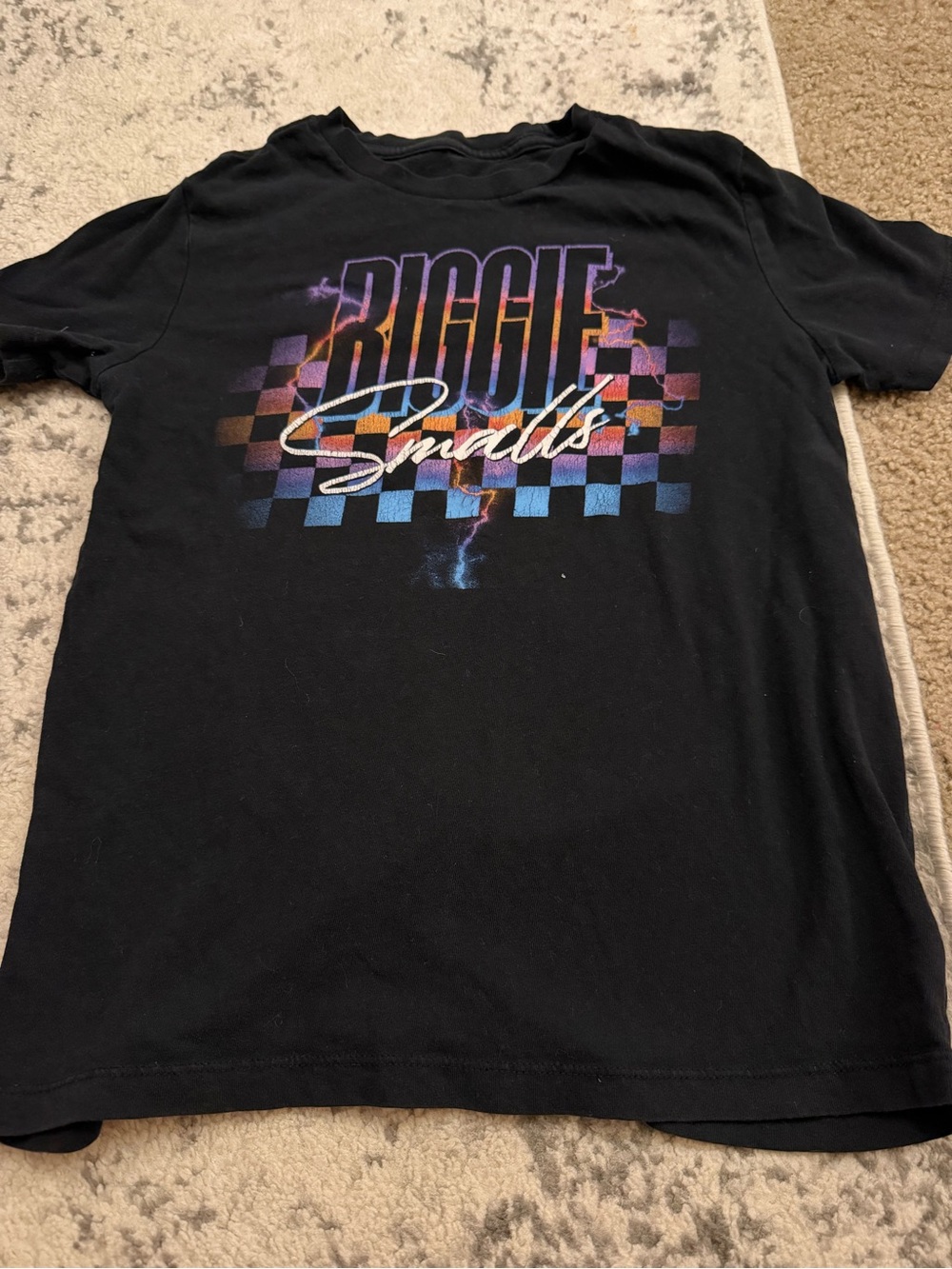 Graphic Tee for Kids - Black